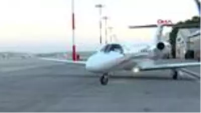 ANKARA Kalp hastası bebek ambulans uçakla Ankara'ya getirildi ANKARA Kalp hastası bebek ambulans uçakla Ankara'ya getirildi