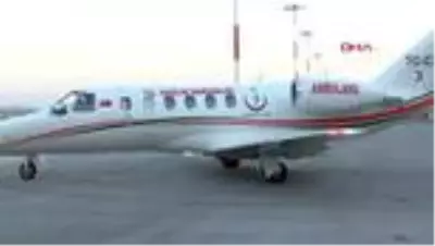 ANKARA Kalp hastası bebek ambulans uçakla Ankara'ya getirildi ANKARA Kalp hastası bebek ambulans uçakla Ankara'ya getirildi