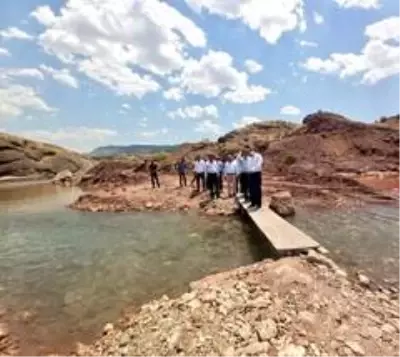 Başkan Erdoğan, Gerger ilçesinde çalışmaları yerinde inceledi