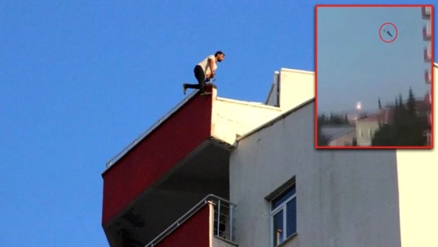 Bunalıma giren bir çocuk babası, 9. kattan atlayarak intihar etti