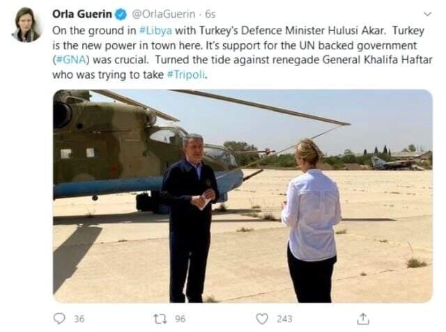 Hulusi Akar Libya'da BBC'ye konuştu: Bazı ülkeler NATO'yu Türkiye'ye karşı araç olarak kullanmaya...
