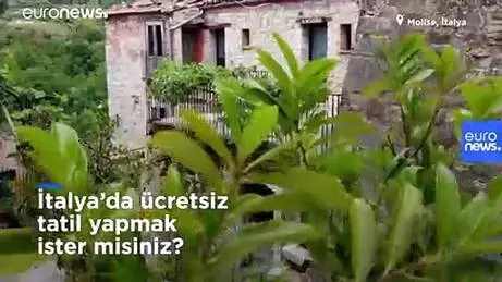 İtalya'da bir köyden ücretsiz tatil kampanyası İtalya'da bir köyden ücretsiz tatil kampanyası