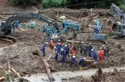 Japonya'daki sel faciasında ölü sayısı 44'e yükseldi