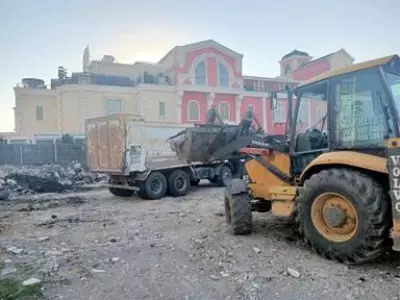Moloz dökümünü iz süren zabıta engelledi