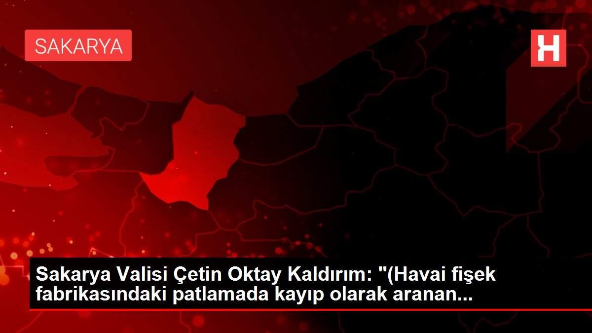 Sakarya Valisi Çetin Oktay Kaldırım: Sakarya Valisi Çetin Oktay Kaldırım: