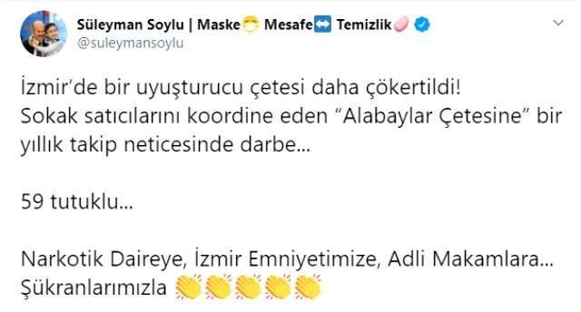 Son Dakika: Sokaklardaki uyuşturucu satıcılarını koordine eden 'Alabaylar Çetesi' bir yıllık takiple çökertildi Son Dakika: Sokaklardaki uyuşturucu satıcılarını koordine eden 'Alabaylar Çetesi' bir yıllık takiple çökertildi