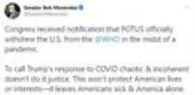 ABD'de Trump yönetimi, Dünya Sağlık Örgütü'nden çekildiğine dair Kongre'yi bilgilendirdi