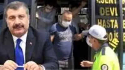 Bakan Koca, '14 kişilik minibüsten 42 kişi çıktı' haberini paylaşarak fazla yolcu uyarısında bulundu Bakan Koca, '14 kişilik minibüsten 42 kişi çıktı' haberini paylaşarak fazla yolcu uyarısında bulundu