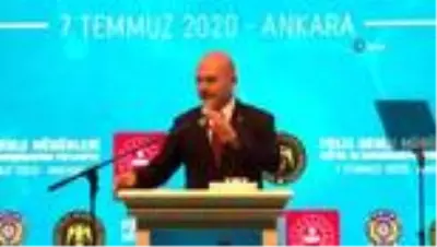 Bakan Soylu, Polis Okulları Müdürleri Eğitim ve Koordinasyon Toplantısı'na katıldı Bakan Soylu, Polis Okulları Müdürleri Eğitim ve Koordinasyon Toplantısı'na katıldı