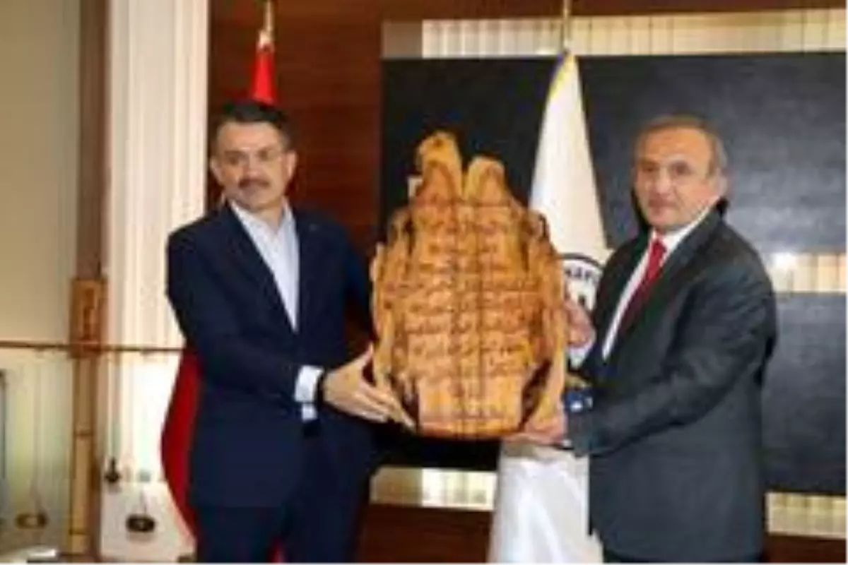 Başkan Yılmaz, Bakan Pakdemirli'nin ziyaretini değerlendirdi