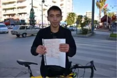Bisikletli Gence Kirmizi Isik Cezasi Mahkemeden Geri Dondu Antalya