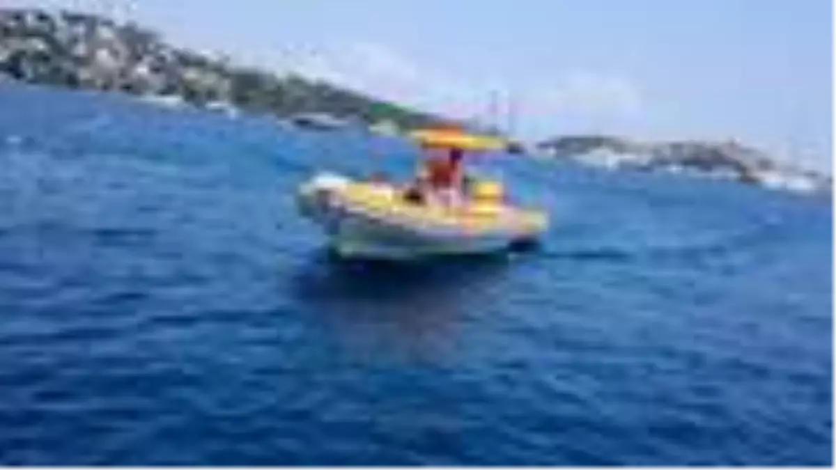 Bodrum'da deniz taksiye büyük ilgi