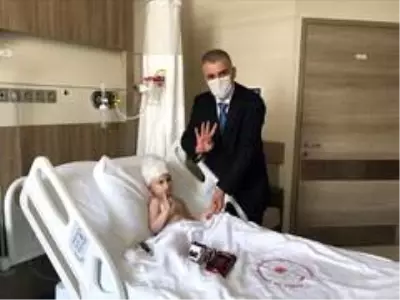 Cumhurbaşkanı Erdoğan'ın hastane açılışında sohbet ettiği çocuğun babası konuştu