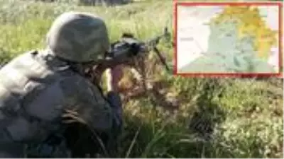 İletişim Başkanlığı, Mehmetçik’ın sınır ötesinde teröristlerin gücünü kırdığı 38 noktanın haritasını paylaştı