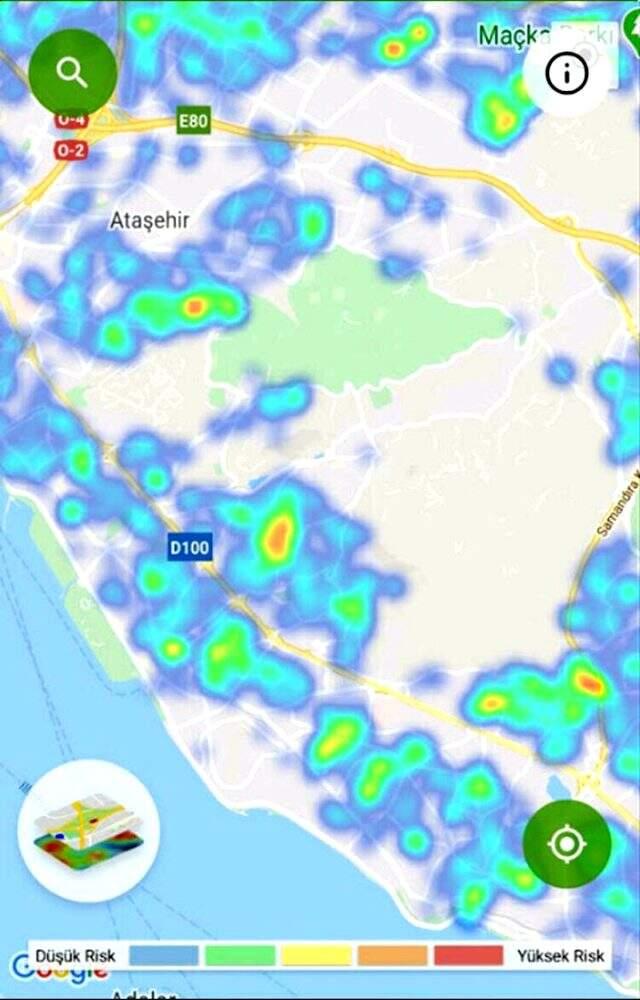 Istanbul Un Koronavirus Yogunluk Haritasi Guncellendi 5 Ilce Alarm Veriyor Haberler