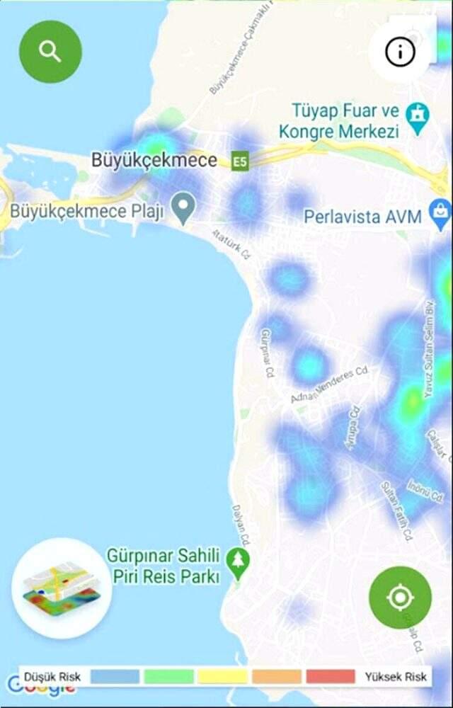 Istanbul Un Koronavirus Yogunluk Haritasi Guncellendi 5 Ilce Alarm Veriyor Haberler