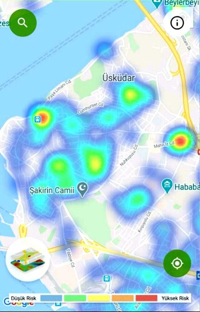 Istanbul Un Koronavirus Yogunluk Haritasi Guncellendi 5 Ilce Alarm Veriyor Haberler