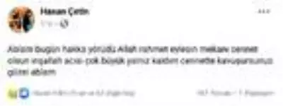 Kalp krizi geçiren ablasını toprağa verdi, aynı gün kendisi de kalp krizinden öldü Kalp krizi geçiren ablasını toprağa verdi, aynı gün kendisi de kalp krizinden öldü
