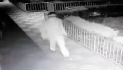 Kamerayı kırdığını zannetti, kendisini kayda aldı