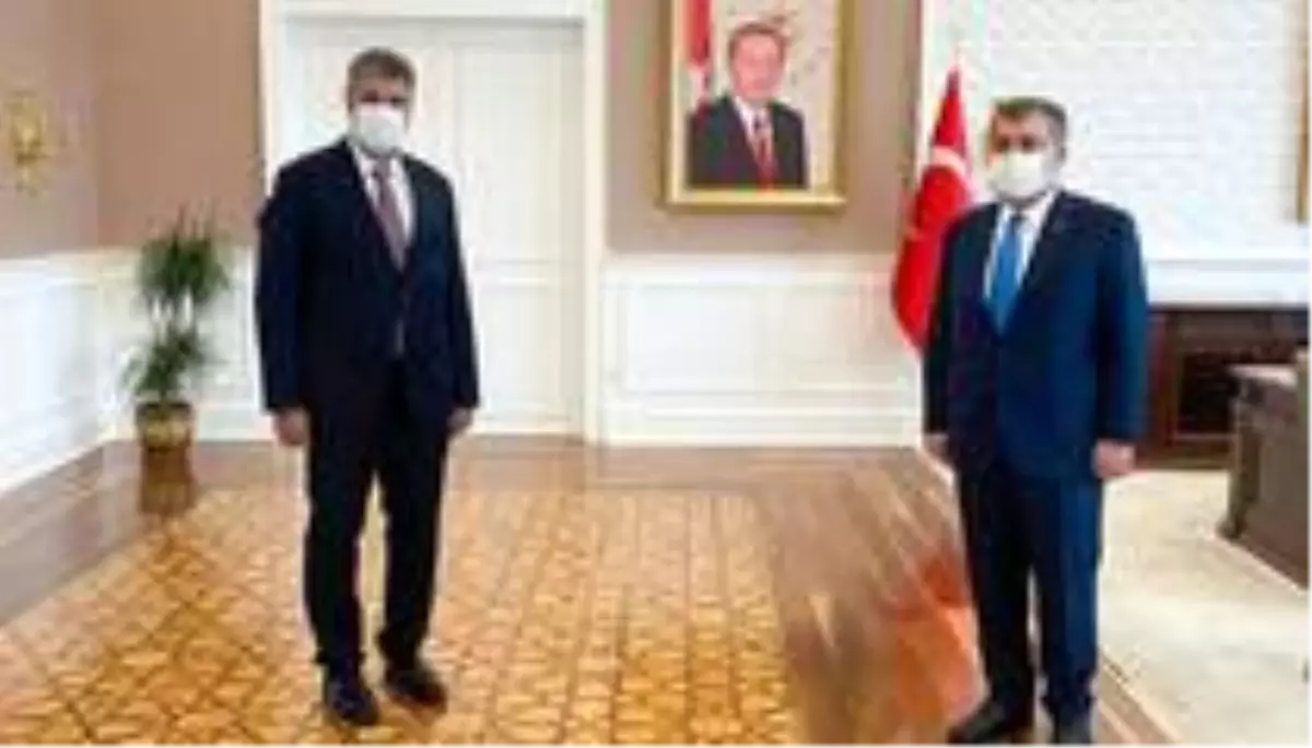 Son Dakika | Prof.Dr. Polat, Bakan Koca ile afiliasyon konularını görüştü