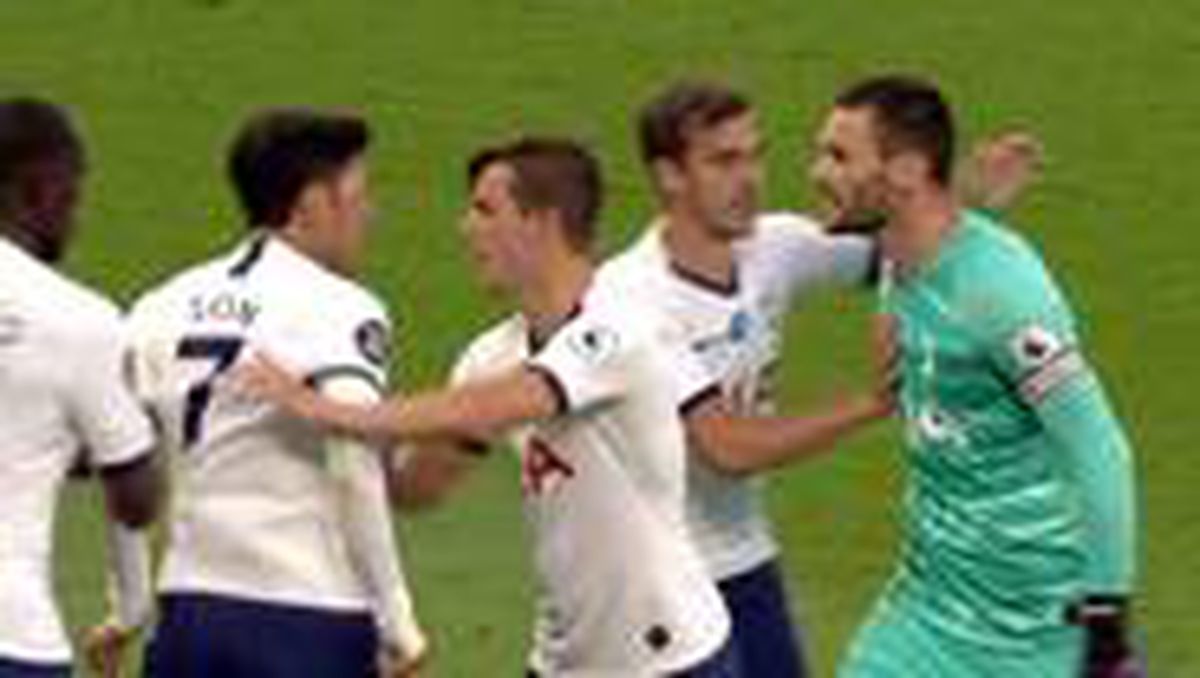 Son Heung-min ile Hugo Lloris devre arası birbirine girdi, Mourinho 'Çok beğendim' dedi