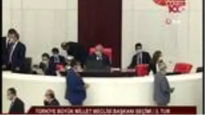 TBMM Başkanlık seçiminde üçüncü tur başladı