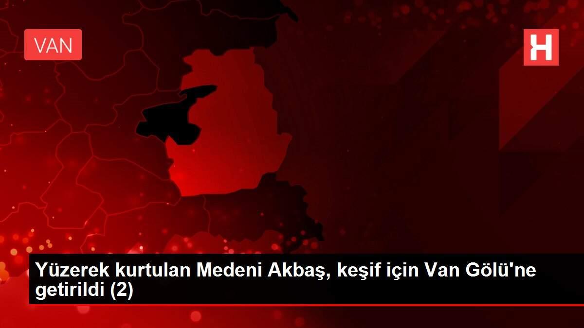Yüzerek kurtulan Medeni Akbaş, keşif için Van Gölü'ne getirildi (2) Yüzerek kurtulan Medeni Akbaş, keşif için Van Gölü'ne getirildi (2)