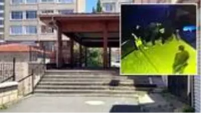 İstanbul’da cami avlusunda dehşet anları kamerada