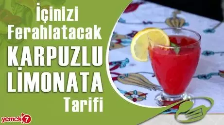 Karpuzlu Limonata Nasıl Yapılır? Karpuzlu Limonata Nasıl Yapılır?