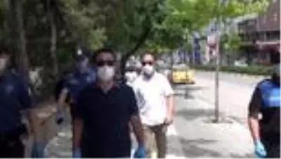 ’Maske ve sosyal mesafe’ denetimi