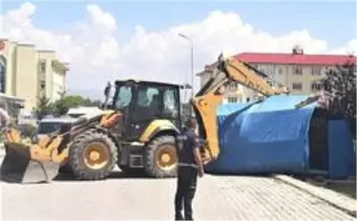 Aziziye'de baraka operasyonu Aziziye'de baraka operasyonu