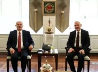Bakan Soylu'dan Yargıtay ve Danıştay başkanlarına ziyaret Bakan Soylu'dan Yargıtay ve Danıştay başkanlarına ziyaret