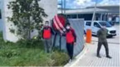 Düzcespor taraftarları TFF'yi protesto etti