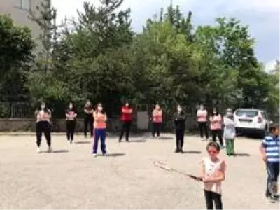 Erzurum'da 'kadına spor' yoğun ilgi gördü
