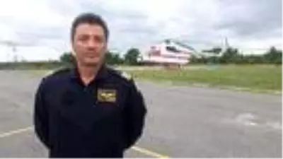 Gelibolu'daki yangına müdahale eden helikopter pilotu anlattı
