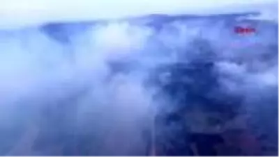 GELİBOLU’DAKİ YANGINA MÜDAHALE EDEN HELİKOPTER PİLOTU ANLATTI