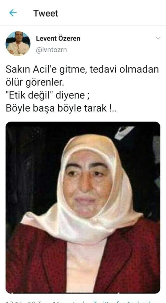 Semiha Yıldırım hakkında çirkin ifadeler kullanan İYİ Partili Levent Özeren'e tepki yağıyor Semiha Yıldırım hakkında çirkin ifadeler kullanan İYİ Partili Levent Özeren'e tepki yağıyor