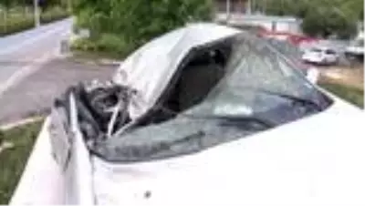 15 Temmuz'da tankın ezdiği otomobil anıt oldu 15 Temmuz'da tankın ezdiği otomobil anıt oldu