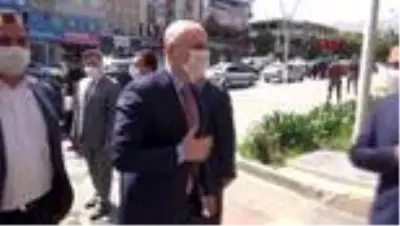 Bakan Karaismailoğlu: Salgın sürecinde hiçbir şantiyemizi kapatmadık Bakan Karaismailoğlu: Salgın sürecinde hiçbir şantiyemizi kapatmadık
