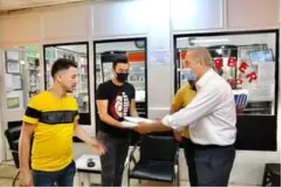 Başkan Atabay'dan esnafa destek