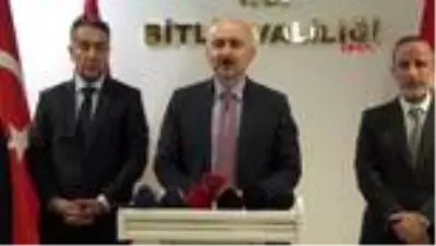 BİTLİS Ulaştırma ve Altyapı Bakanı Karaismailoğlu Bitlis'te BİTLİS Ulaştırma ve Altyapı Bakanı Karaismailoğlu Bitlis'te