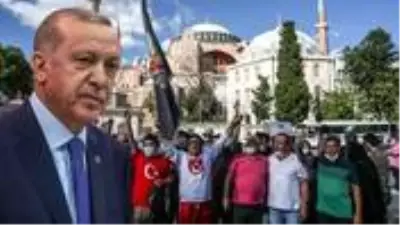 Cumhurbaşkanı Erdoğan, Ayasofya'nın önünde toplananları uyardı: Gösteri yapmak doğru değil Cumhurbaşkanı Erdoğan, Ayasofya'nın önünde toplananları uyardı: Gösteri yapmak doğru değil