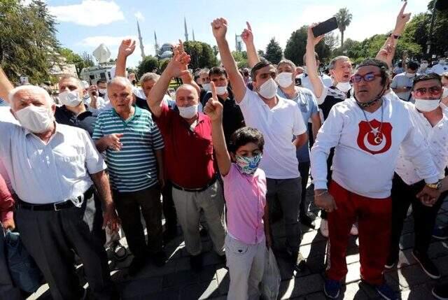 Danıştay'ın tarihi Ayasofya kararı sonrası dünya basınından ilk tepkiler Danıştay'ın tarihi Ayasofya kararı sonrası dünya basınından ilk tepkiler