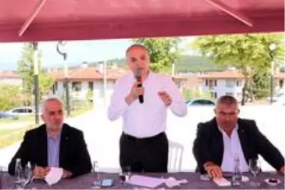 Son dakika haberleri... Düzce Belediye Başkanı Özlü muhtarlarla bir araya geldi