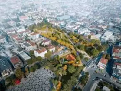 Düzce'de yapımına başlanılan Millet Bahçesi 300 günde bitecek Düzce'de yapımına başlanılan Millet Bahçesi 300 günde bitecek