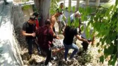 Ölmek isteyen kadını ırmağa atlayıp kurtardı Ölmek isteyen kadını ırmağa atlayıp kurtardı