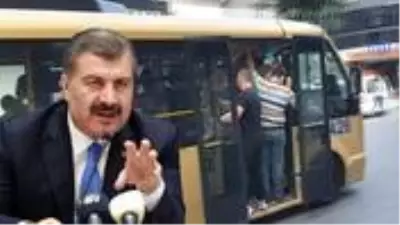 Sağlık Bakanı Koca'dan minibüs kooperatiflerine çağrı: Söz istiyoruz, dolmuşlar fazla yolcu almayacak Sağlık Bakanı Koca'dan minibüs kooperatiflerine çağrı: Söz istiyoruz, dolmuşlar fazla yolcu almayacak
