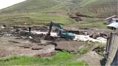 Ağrı'da köyler sele teslim Ağrı'da köyler sele teslim
