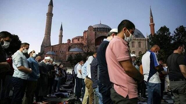 Ayasofya'nın cami olması dünya basınının gündeminde: Erdoğan amacına ulaştı Ayasofya'nın cami olması dünya basınının gündeminde: Erdoğan amacına ulaştı