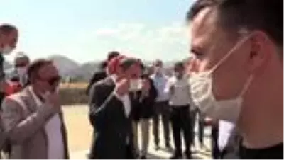 Bakan Karaismailoğlu, Beğendik Köprüsü'nde incelemelerde bulundu Bakan Karaismailoğlu, Beğendik Köprüsü'nde incelemelerde bulundu